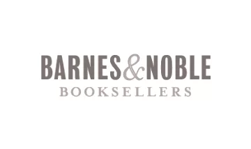 A black and white version of the Barnes and Noble Bookseller logo with low opacity.